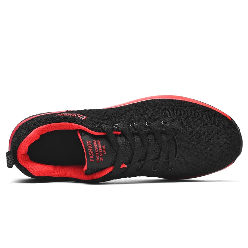 Hot Sale Black Red Cheap Running Shoes Men Women Large Size 47 48 Breathable Light Sports Sneakers Men Gym Shoes tenis masculino