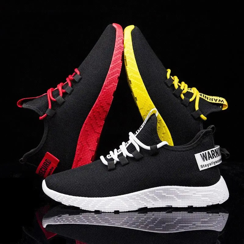 Large Size Summer Hypersoft Man Shoes Sport Male Sports Shoes Men Running Shoes Men Sneakers Men 2024 Black Yellow Walk GME-0298