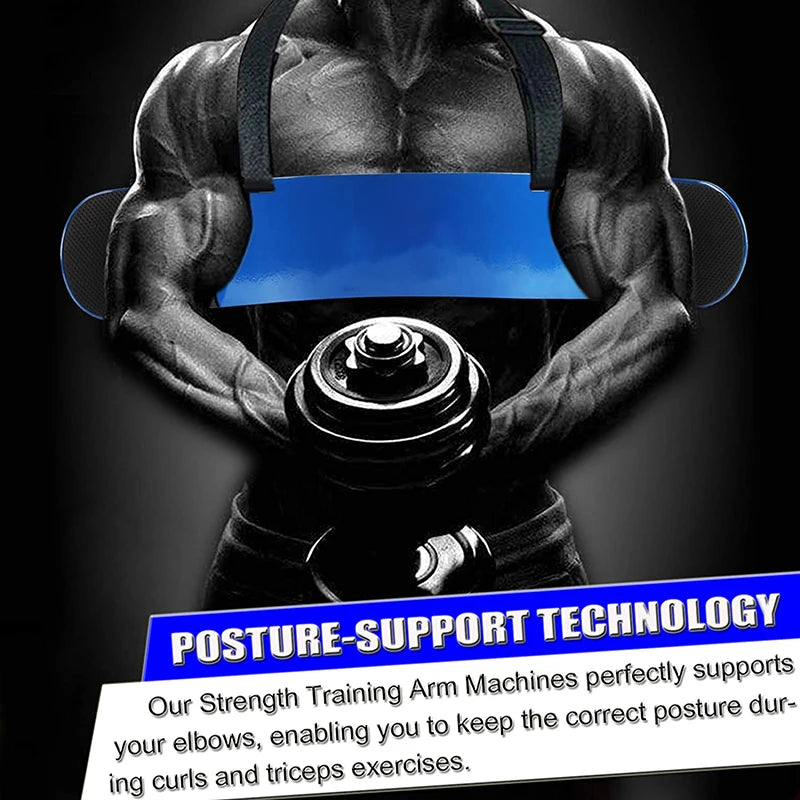 Adjustable Weightlifting Biceps Training Board  Arm Blaster Triceps Arm Bomber Bicep Curl Support Isolator Gym Lifting Equipment