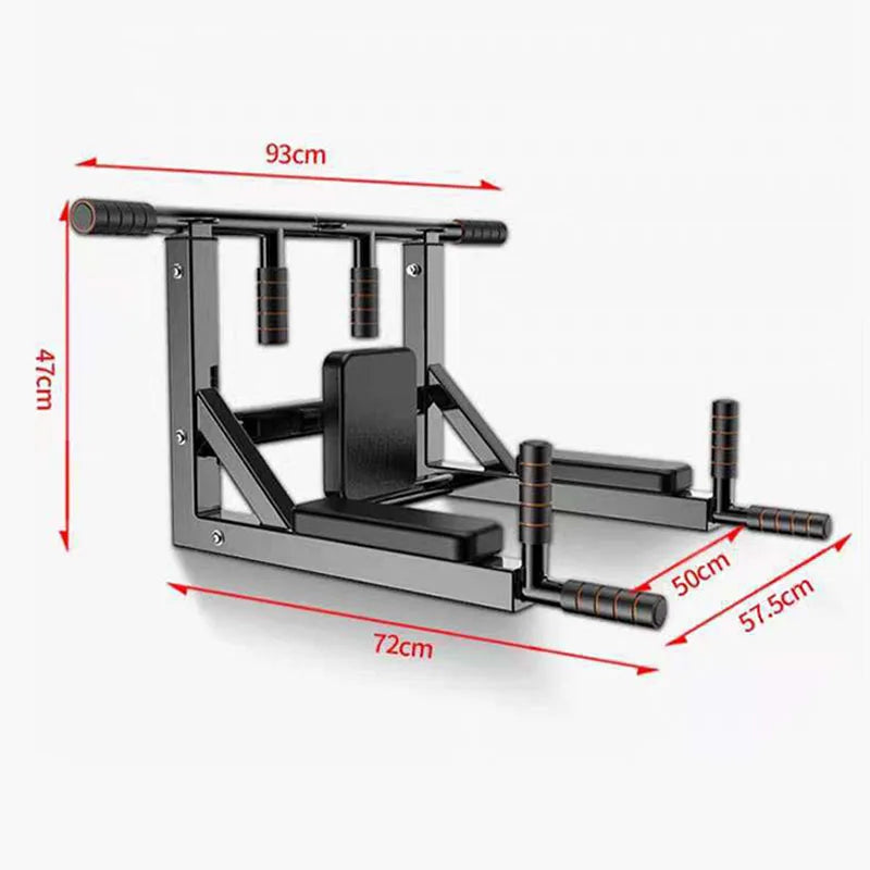 Pull Up Bar Indoor At Home Gym Chin Up Bar Horizontal  Power Ropes Slings Training Fitness Equipment Sport